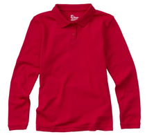 Holy FamilyRedLong Sleeve PoloGrades:  3-5