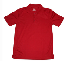 Holy Family SchoolRed Short Sleeve PoloWith School LogoGrades: 3-5