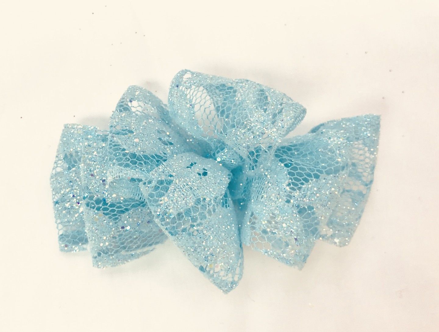CHEE CHEE SPARKLE BLUE BOW