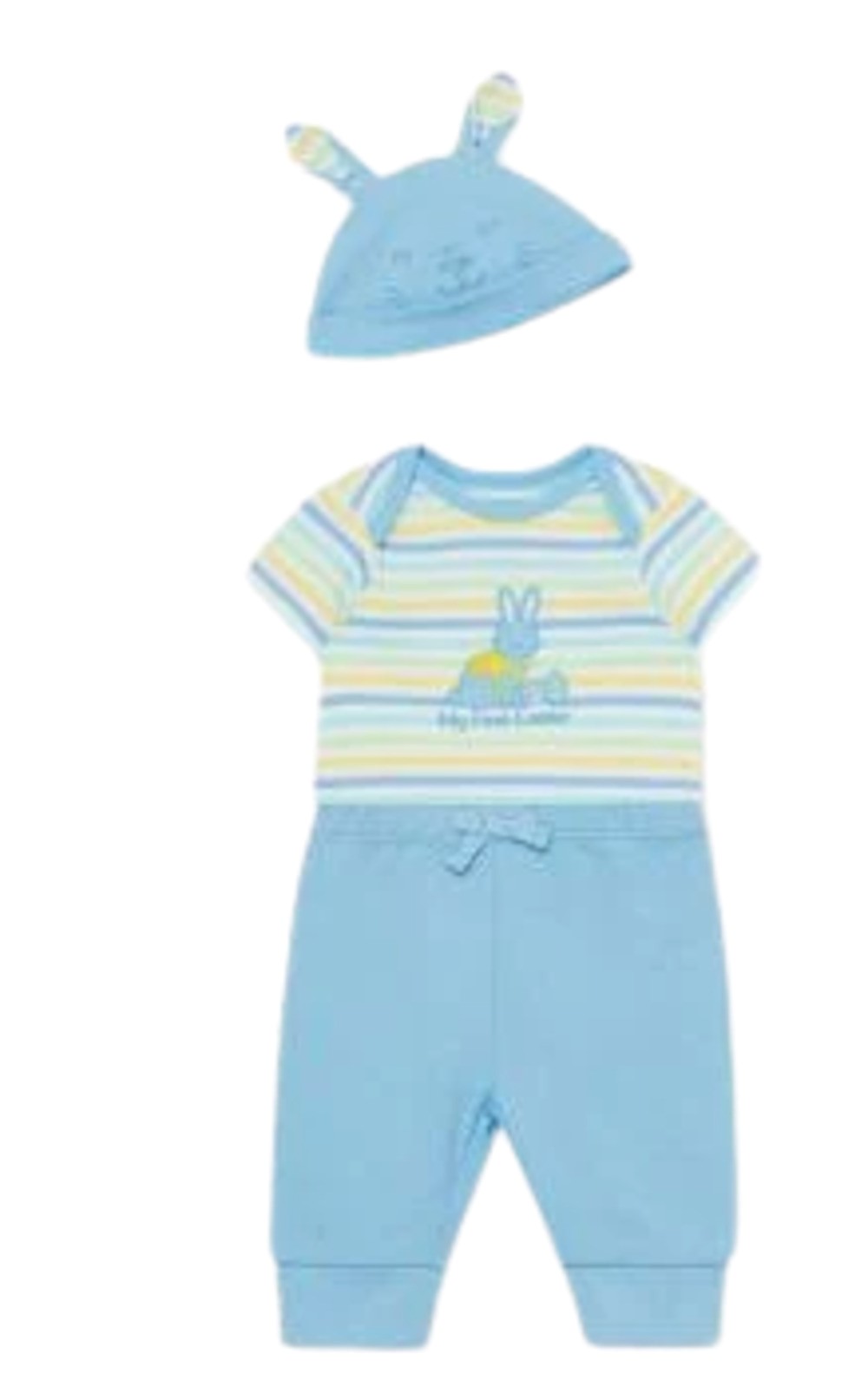 LITTLE ME LC810655N BABY BOYS MY FIRST EASTER BODYSUIT PANT SET
