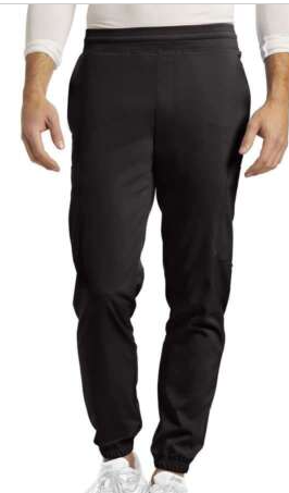 WC-223 WHITE CROSS MEN'S JOGGER SCRUB PANT - BLACK