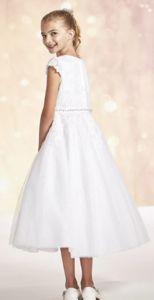 Joan Calabrese Communion Dress#1Back
