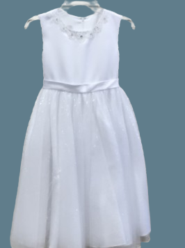 Lauren Marie Communion Dress#605Front