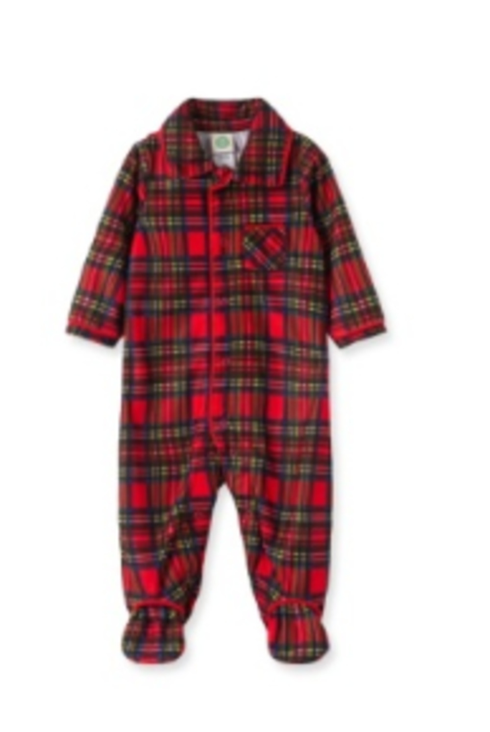 LITTLE ME LS613497/LS607542/LS610943 BABY BOYS HOLIDAY PLAID FOOTIE