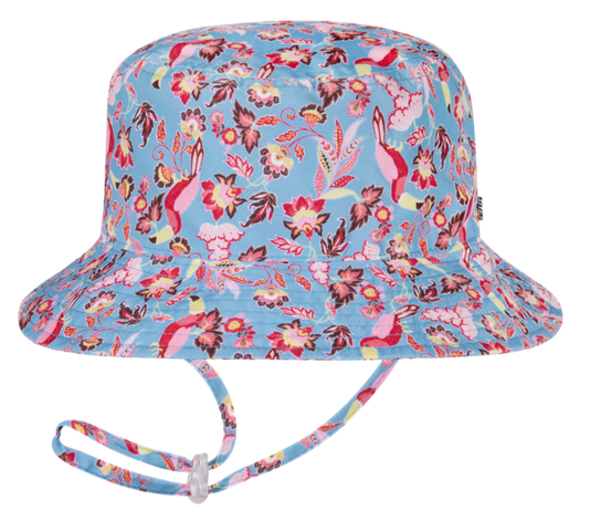 MILLYMOOK GIRLS BLUE/PINK BUCKET HAT CORDELIA