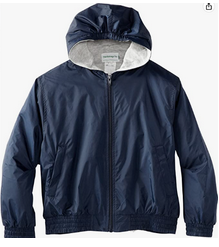 Annunciata SchoolNavyHooded WindbreakerWith School Logo