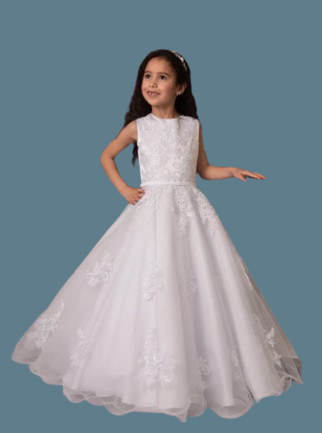 Sweetie Pie Communion Dress#316FrontHeadpiece Not Included