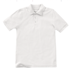 Queen of MartyrsGIrls&nbsp;White&nbsp;Short Sleeve PoloGrades:&nbsp; Kindergarten-8Girls Only